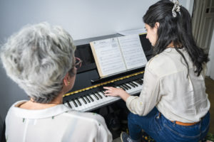 Cours de piano chez Lydie Evanno