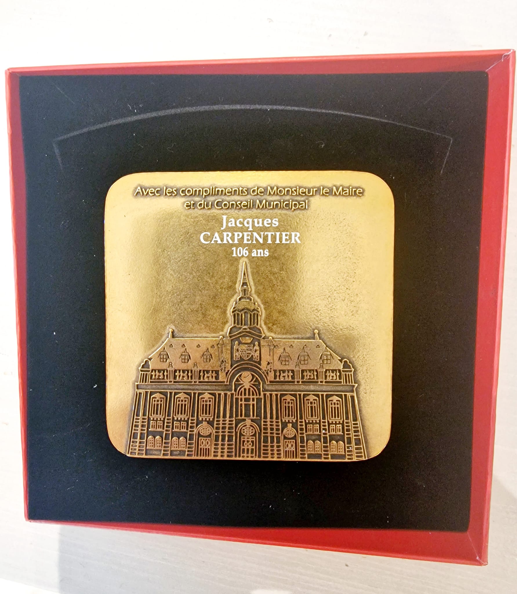 Médaille de la ville de Roubaix