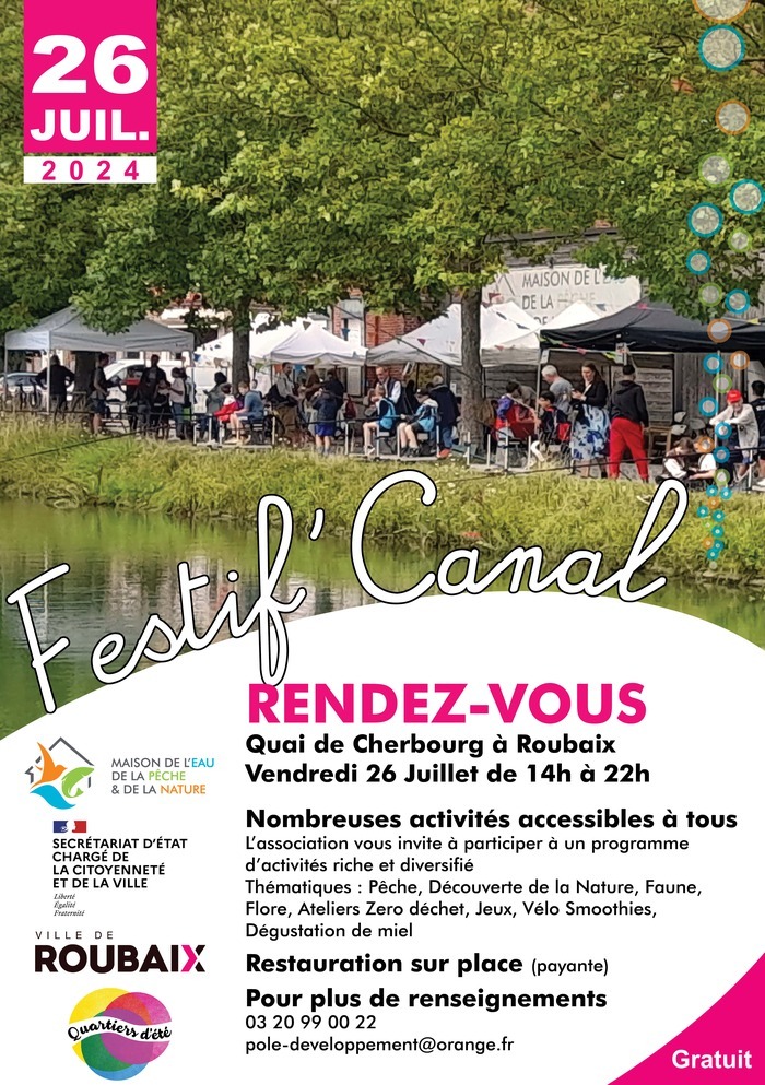 Festif canal Roubaix 2024