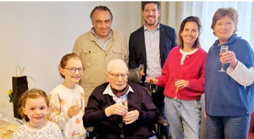 Jacques Carpentier, 106 ans doyen des Roubaisiens