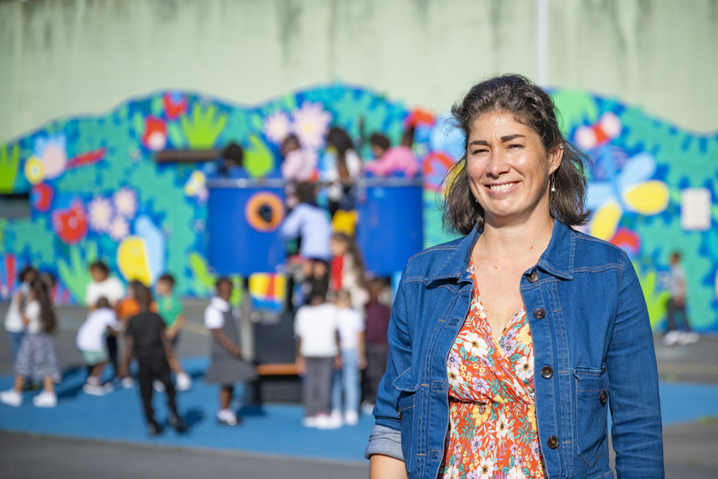 Anaïs Marie , Éducatrice pour Jeunes Enfants (EJE), à temps plein à l’école Camus.