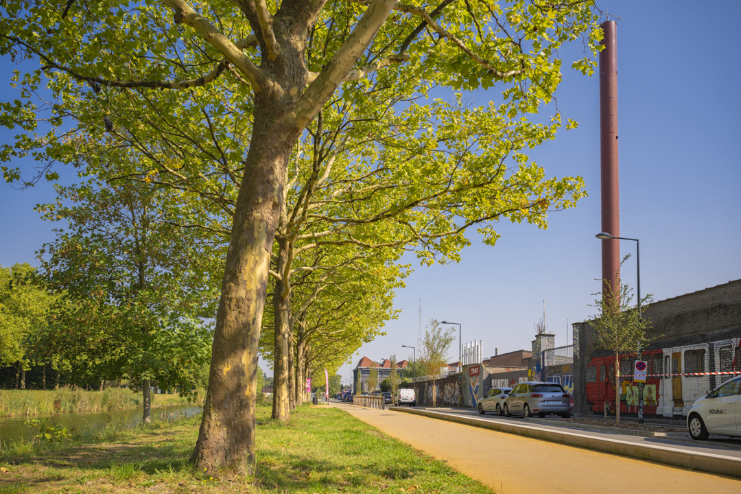 Inauguration Quai du Sartel à Roubaix