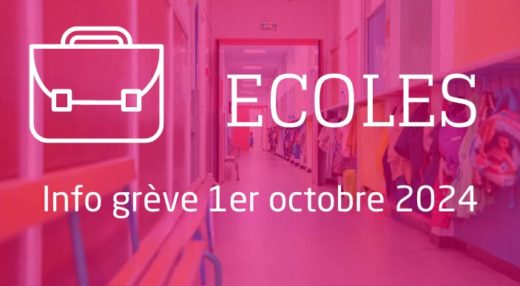 Info grève 1er octobre 2024