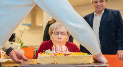 100 ans Mme Morelle