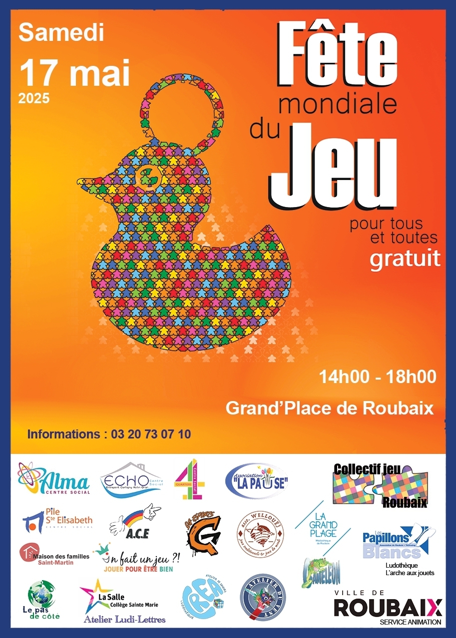 Fete du jeu Roubaix 2025